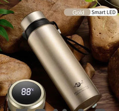 Gold - Thermal Thermos Bottle