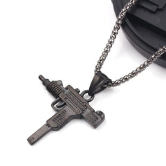 Submachine Gun Necklace