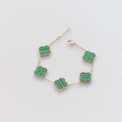 Four-Leaf Clover Bracelet