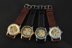 Transparent Mechanical Gear Watch