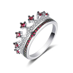 Chic Heart Zircon Ring