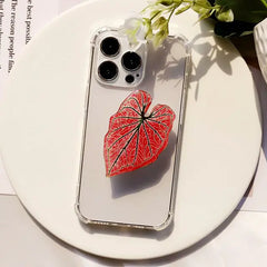 Leaf Acrylic Phone Pop-Socket