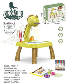 Kids LED Drawing Table Toy