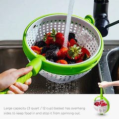 Scratch Resistant Nylon Salad Colander