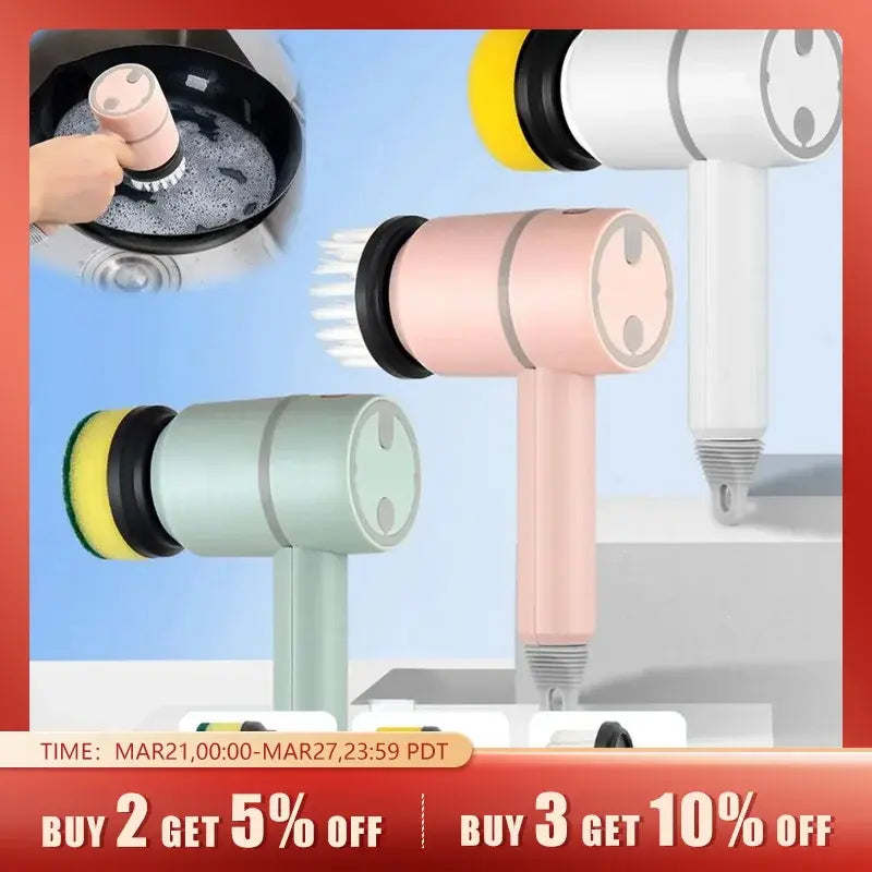 Handheld Rotary Scrubber