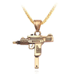 Submachine Gun Necklace