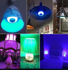 Smart Light RGB Bulb w/ Bluetooth Speaker