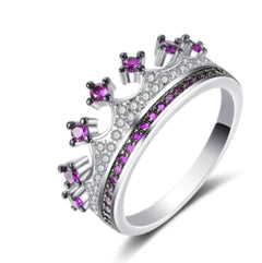 Chic Heart Zircon Ring
