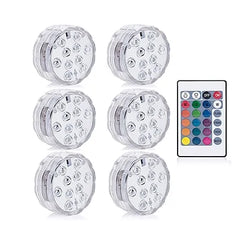 Remote Controlled RGB Submersible Lights