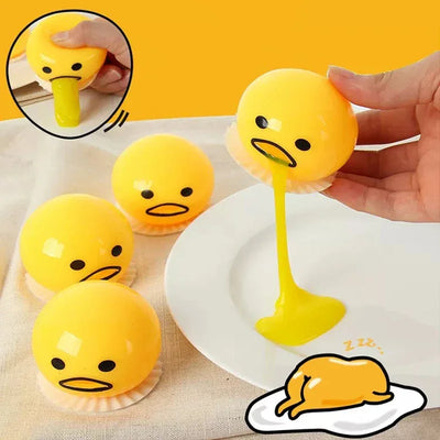 Egg Yolk Squeeze Ball Toy