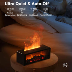 Fireplace Fragrance Diffuser With LED Light Remote Control