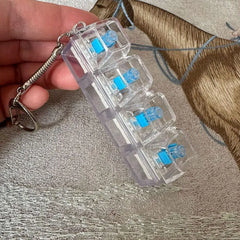 Keyboard Fidget Toy Keychain