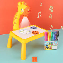 Kids LED Drawing Table Toy