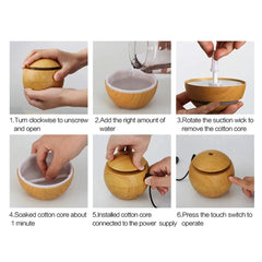 Wood Grain Air Aroma Diffuser