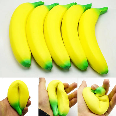 Squish Banana Toy