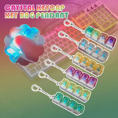 Keyboard Fidget Toy Keychain