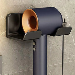 Wall-mounted Hair Dryer Storage Rack