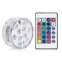 Remote Controlled RGB Submersible Lights