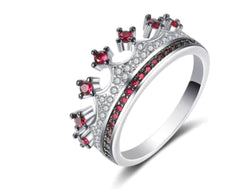 Chic Heart Zircon Ring