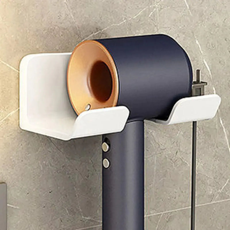 Wall-mounted Hair Dryer Storage Rack