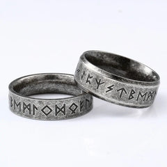 Viking Charm Men's Stainless-Steel Ring