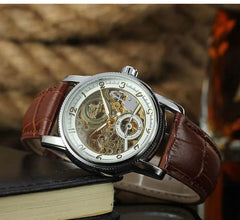Transparent Mechanical Gear Watch
