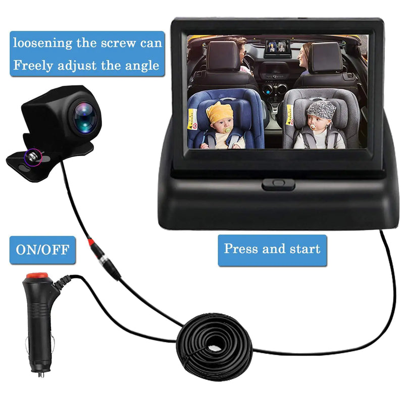 Baby Monitor Camera for Vehicles