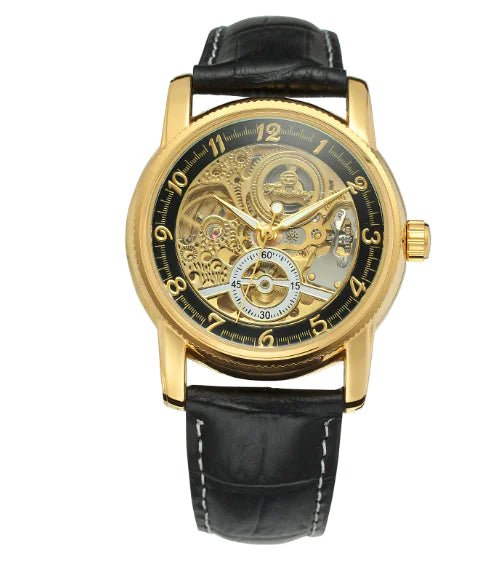 Transparent Mechanical Gear Watch