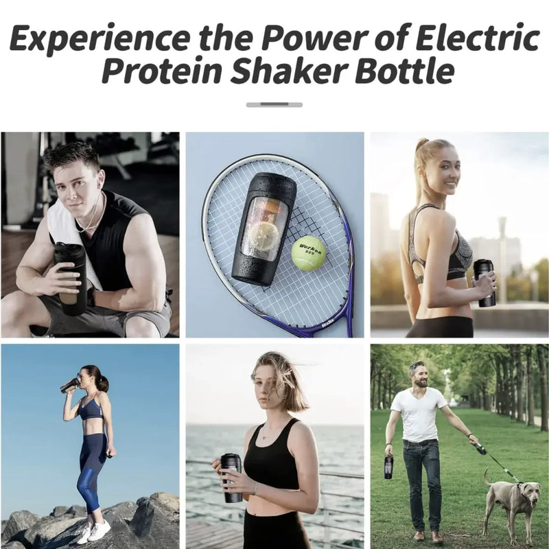 Electronic Portable Shaker Bottle
