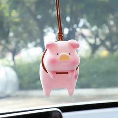 Swinging Pig Interior Car Ornament