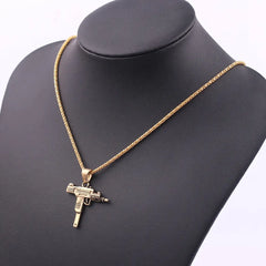 Submachine Gun Necklace