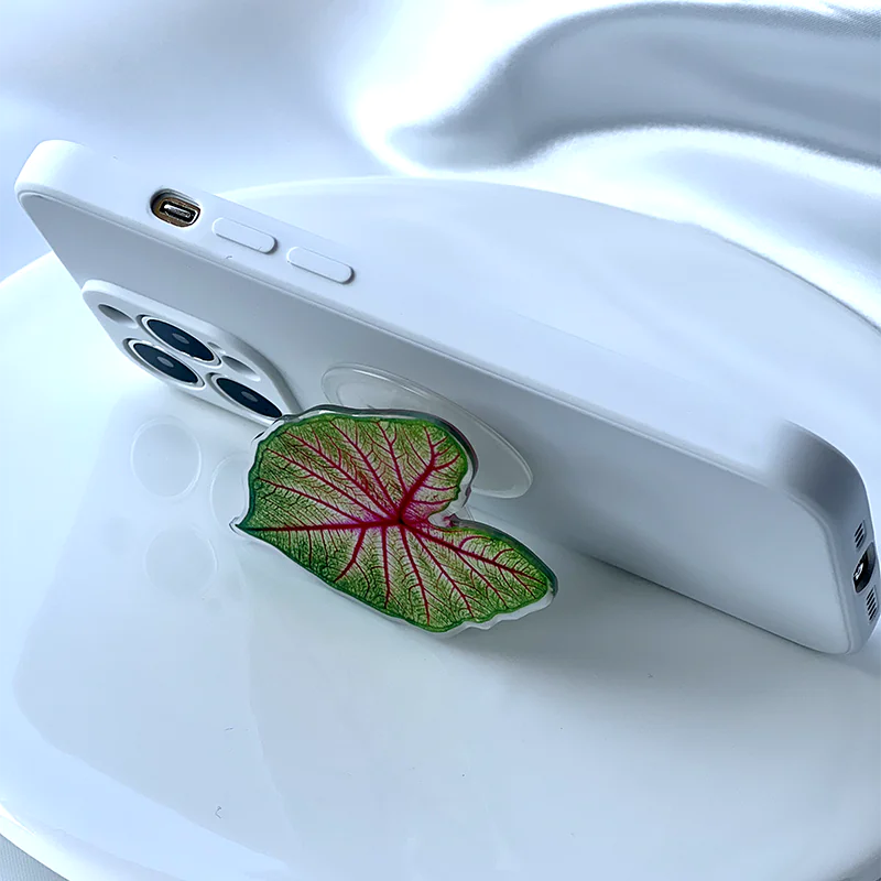 Leaf Acrylic Phone Pop-Socket