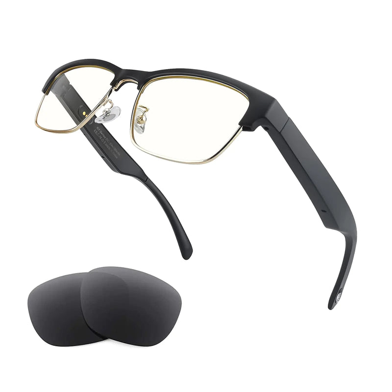 Tulbeys Smart Glasses w/Bluetooth Audio