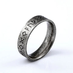 Viking Charm Men's Stainless-Steel Ring
