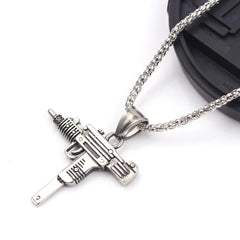 Submachine Gun Necklace