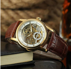 Transparent Mechanical Gear Watch