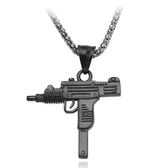 Submachine Gun Necklace