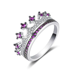 Chic Heart Zircon Ring