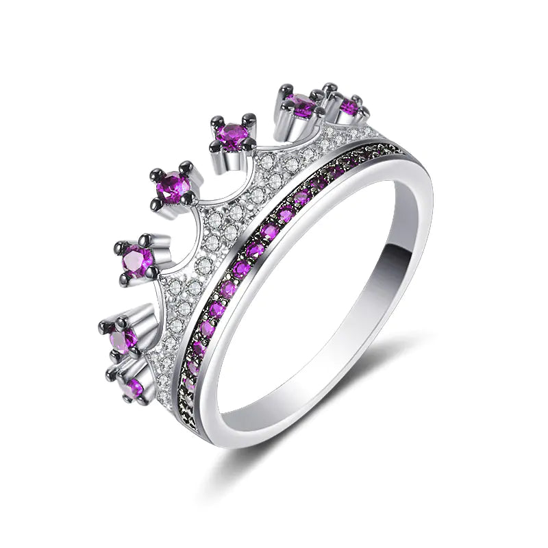 Chic Heart Zircon Ring